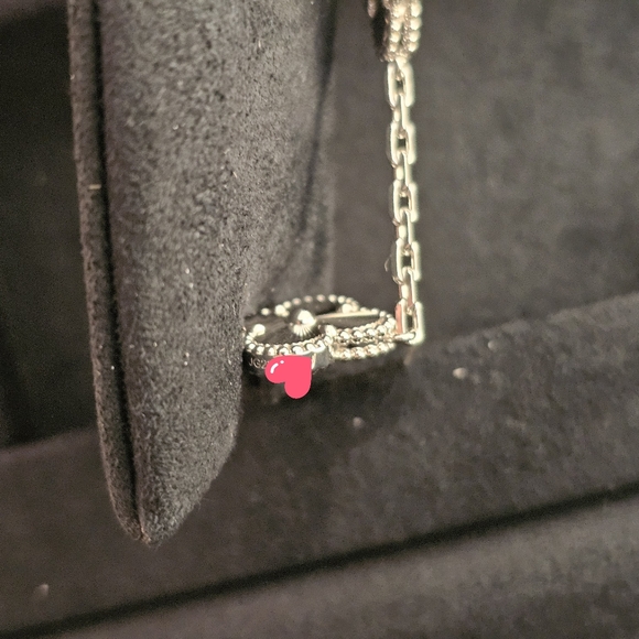 VAN CLEEF & ARPELS 18K White Gold Guilloche Vintage Alhambra Bracelet 5motif - Picture 3 of 16